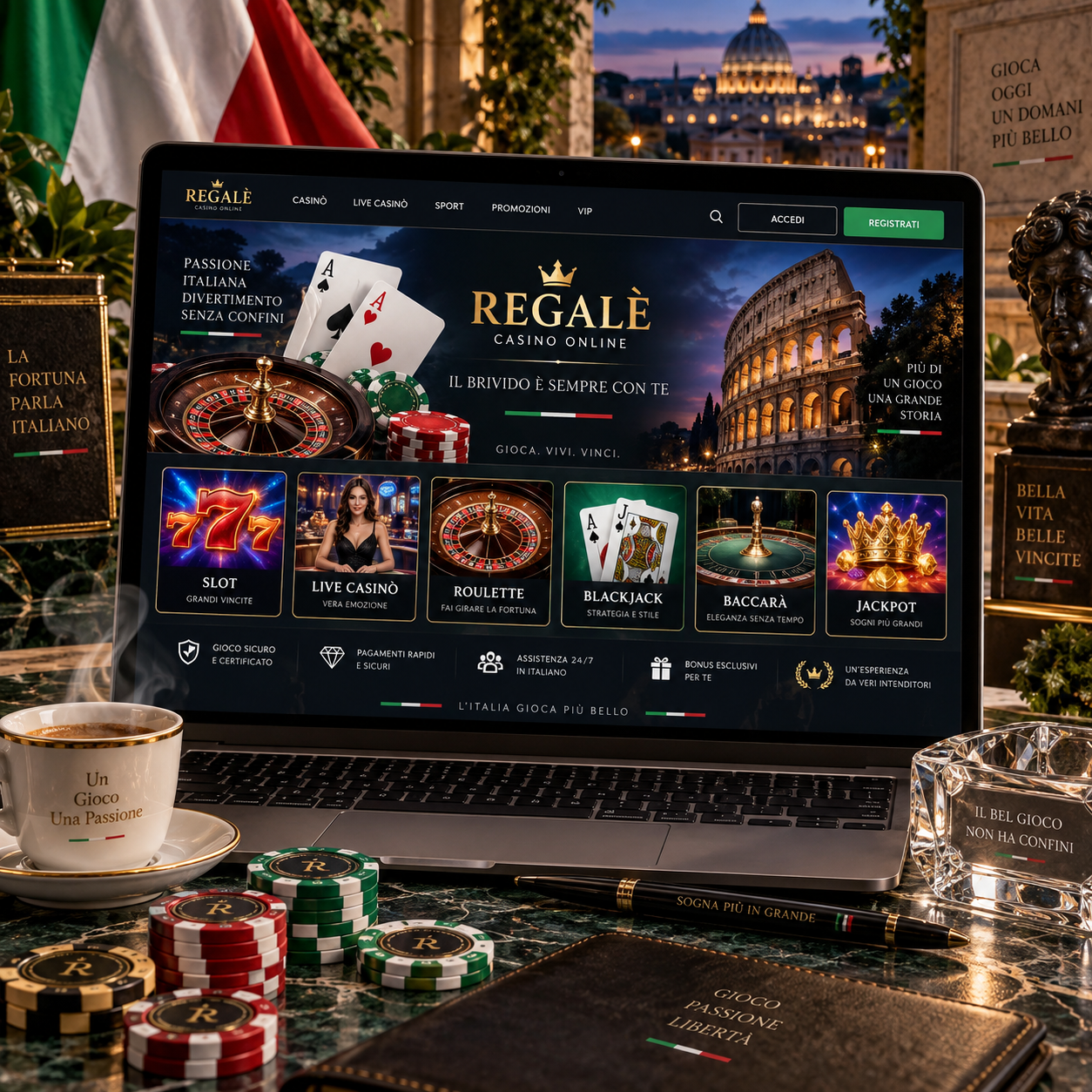 Guida Completa Ai Casin Online In Italia Nel 2026 Sicurezza Bonus E Giochi Affidabili